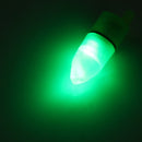 2x LED Fishing Rod Tip Night Light Flash Strike Bite Alarm Alert with Batte