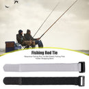 10pcs Fishing Rod Tie Holder Strap Suspenders Fastener Hook Cord Ties Belt Newly