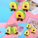 Package Fruit Shape Clutch Card Wallet Storage Avocado Coin Purse Key Money Bag