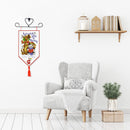 Christmas Banner Pendant DIY Knitting Needles Kit Cross Stitch Home Room De
