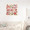 DIY Oil Paint by Numbers Letters Canvas Artwork Living Room Hand Painting Decor