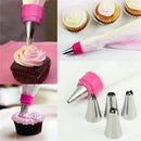 Pastry Nozzles Cake Decorating Tool Two Colors Converter Icing Piping Bag