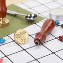 Retro Envelope Various Patterns Sealing Wax Copper Stamp Custom Supply (D) Newly