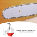 Sharpener Chain Saw Tooth Grinding Electric Grinder Mill Accessories (Red)