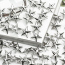 Decoration Rock Punk Studs Spikes Leather Craft Star Rivets Spots Nailhead