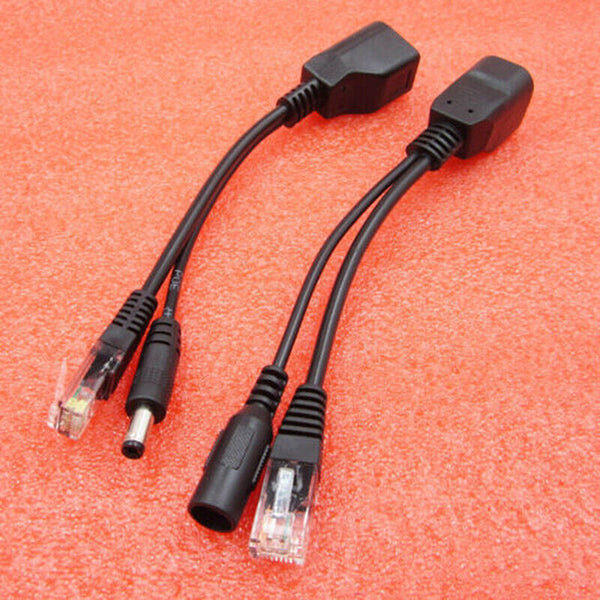 Ethernet-PoE-Adapter-Injector & Splitter Kit Supports 12V Neu Power-over- M2C5