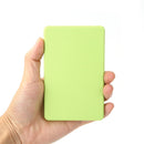 2.5 inch USB2.0 SATA HDD Hard Disk Drive External Portable SSD Case (Green)