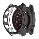 Plated TPU Case for Garmin Forerunner 745 Cover Bumper Protector (Black) Newly