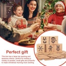 24X Christmas Gift Boxes Paper Cookie Candy Food Packaging Box DIY Gift Package#