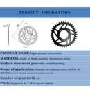 36T Sprocket For BBS01 BBS02 BAFANG Mid Motor Chain Wheel Chainring Teeth.