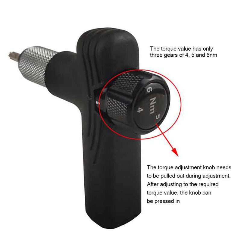 4/5/6nm Torque Adjustable Bike Ratchet Wrench Set Multifunctional Spanner Newly