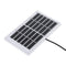 6V 1.2W Solar Panel Polycrystalline DC Interface Plug Cell Battery Charger Newly