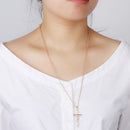 Sale Long Jewelry Women Men Necklace INRI Crucifix Jesus Chain Cross Pendant
