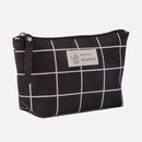 Portable Cosmetic Bag Canvas Printed Money Pouch Women Makeup Wash Storage Ba