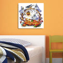 Partial Embroidery Halloween DIY Cross Stitch Kits Stamped 11CT Needlework