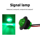 5pcs 12V-24V 3 SMD LEDs Trailer Side Marker Lights Clearance Lights Waterproof