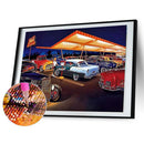 5D DIY Full Drill Diamond Painting Parking Lot Cross Stitch Embroidery (1)
