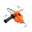 Portable Conversion Head Kits Electric Drill to Electric Chain Saw Adapter Newly