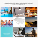 Outdoor Barbecue Picnic Hiking Table Portable Foldable Dinner Desk White Newly