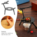 Retro Deer Shape Wax Seal Stamp Wood Frame Fire Wax Melting Waxing Furnace Stove