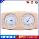 Wooden Sauna Room Humidity Meter Gauge Bathroom Temperature Hygrometer