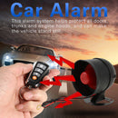 Car Alarm Central Door Locking Kit Immobiliser with Shock Sensor + 2 Remote