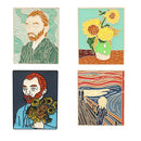 Accessories Costume Jewelry Van Gogh Brooch Enamel Badge Van Gogh Kwai Pin