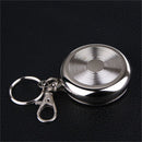 Round Shaped Smoking Accessories Cigarette Supplies Key Chain Cigarette Ashtray