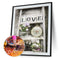 5D DIY Full Drill Diamond Painting LOVE Cross Stitch Embroidery Craft Rhinestone