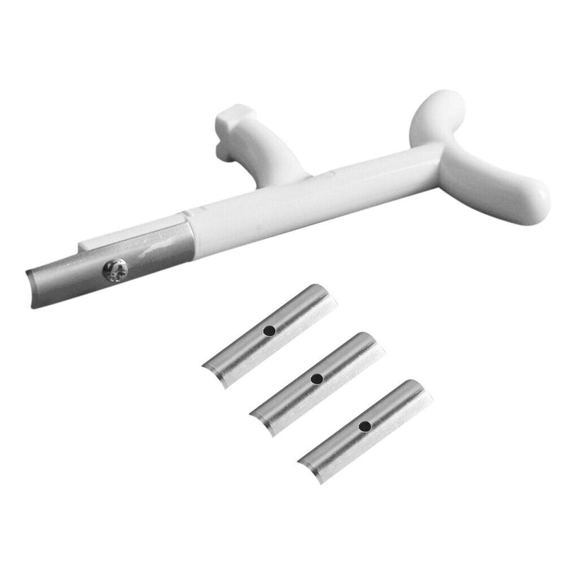 Archery Wood Arrow Carbon Arrow Clean Up Feather 4 Blades Shovel Shaving Device