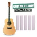 5pcs Guitar Parts Buffalo Bone Blank Bridge Saddle Nut for Acoustic Guitar Bass