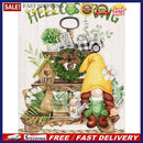 5D Diamond Painting Kit Spring Gnome Full Round Drill DIY Crafts Mosaic Pic