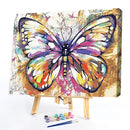 40x50cm Wall Art Butterfly Picture Paint On Canvas DIY Digital Oil Painting