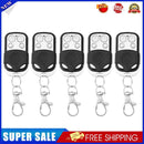 5pcs 4 Buttons 433MHz Remote Control Duplicator for Gate Garage Door Opener