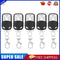 5pcs 4 Buttons 433MHz Remote Control Duplicator for Gate Garage Door Opener