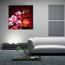 Red Wine Rose 5D Diamond DIY Painting  Kit Home Decor Craft
