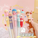 Gifts Stationery Signature Black Ink Gel Pens Cartoon Pencils Rotating pen