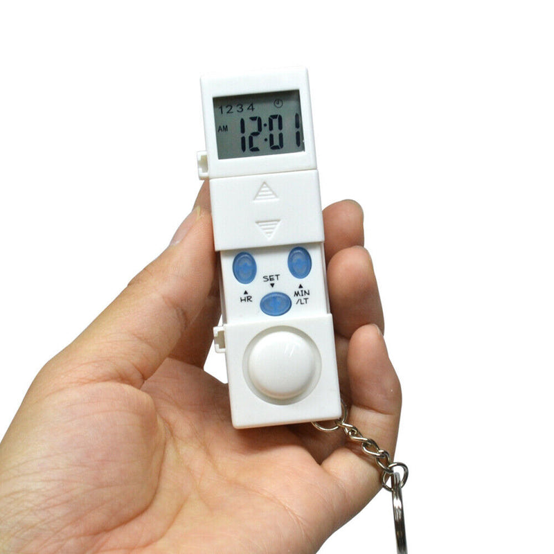 28 Grids Weekly Medicine Box Luminous Alarm Clock Timer Reminder Pill Dispenser