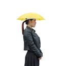 Fishing Umbrella Hat Foldable Outdoor Sun Shade Waterproof Cap (Yellow) Newly