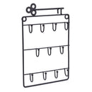 Modern Wall Mounted 11 Hangers Hooks Key Holder Coat Hat Storage Rack (A) Newly