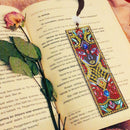 DIY Special Shaped Diamond Painting Leather Tassel Bookmark Creative Crafts