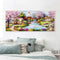 5D DIY Full Drill Diamond Painting Bridge Crane Cross Stitch Embroidery Craft