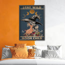 Full Cross Stitch 11CT Witch Counted Cotton Embroidery DIY Home Decoration Gifts