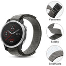 Nylon Loop Strap for Garmin Fenix 7S/6S/5S Watch Band (20mm Grey) Newly