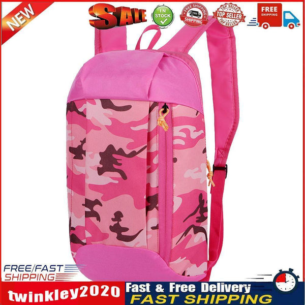 10L Outdoor Backpack Waterproof Bag for Men Women Kids (Pink Camouflage) Newly