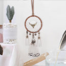 Decorative Feather Ornament Car Pendant Dream Catcher Hanging Wind Chimes