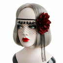 Bridal Headpiece Red Rose Crown Hair Wreath Wedding Garland Halloween Headbands