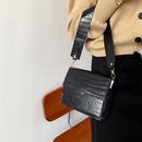 Female Solid Color Flap Crossbody Tote Bag Women Multi-layer Trending Handbag