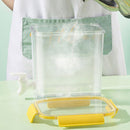 0.92-Gallon Beverage Dispenser with Spigot Leak-Proof for Fridge (Yellow) Newly