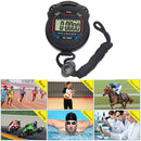 Digital Running Stopwatch Sports Timer Kitchen Cooking Timing Counter up Newly